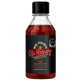 Miel picante nivel medio Oh Honey 350 g