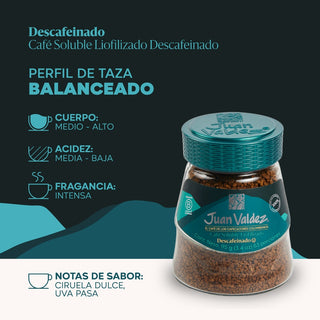 Café Soluble Liofilizado Descafeinado 95 g