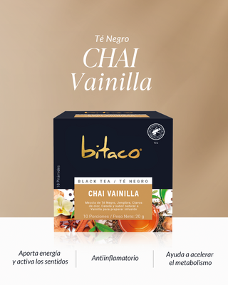 Té Negro Chai Vainilla