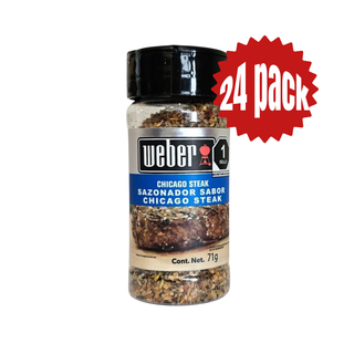 24 Pack - Sazonador sabor Chicago Steak 71 g