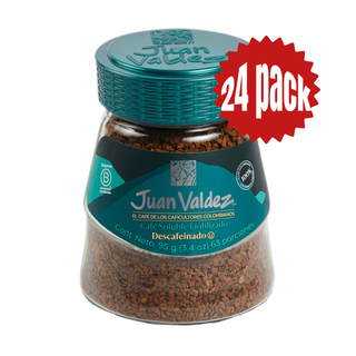 24 Pack - Café Soluble Liofilizado Descafeinado 95 g