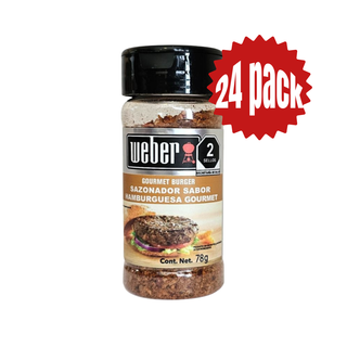24 Pack - Sazonador Hamburguesa Gourmet 78 g