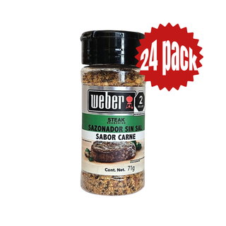 24 Pack - Sazonador Sabor Carne sin Sal 71 g