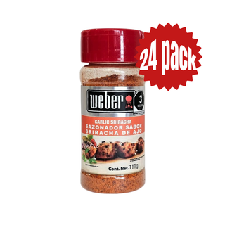 24 Pack - Sazonador Sriracha de Ajo 111 g