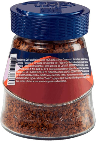 Café Soluble Liofilizado Clásico Mujeres con Micromolido 100% Colombiano | Frasco de 95 g