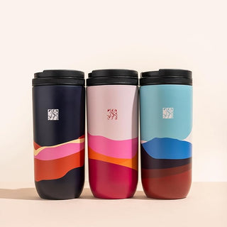 Termo de acero inoxidable "Mujeres" para café, bebidas frías o calientes de 16 oz (473 ml)