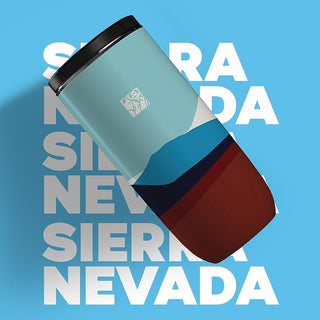 Termo de acero inoxidable "Sierra Nevada" para café, bebidas frías o calientes de 16 oz (473 ml)