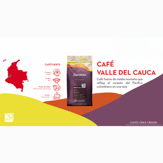 Café en Grano Valle de Cauca línea Orígenes 454 g